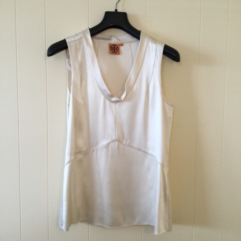 Tory Burch Jasmine Satin Blouse